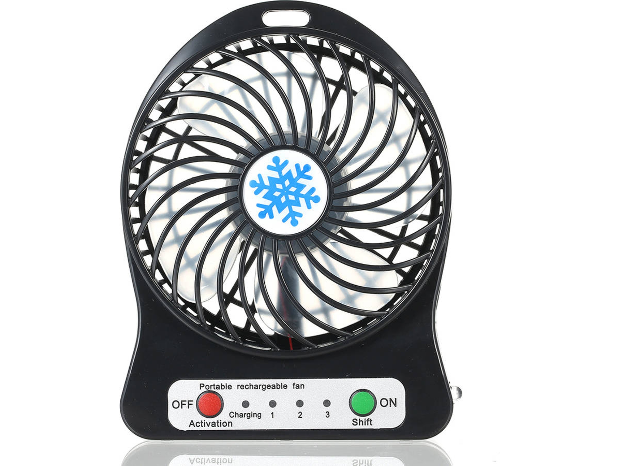 Ventilador de Suelo ANSELF H21634-1 Negro (3 velocidades)