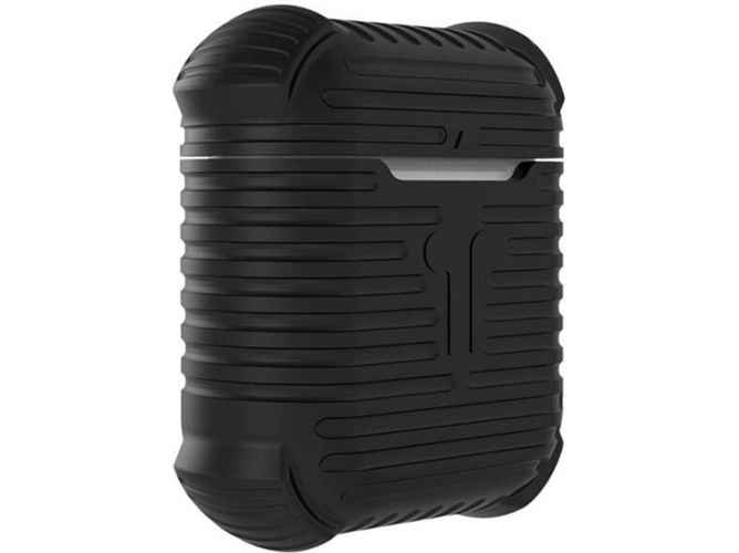Funda WISETONY 5052439394811 (Para AirPods - Negro)