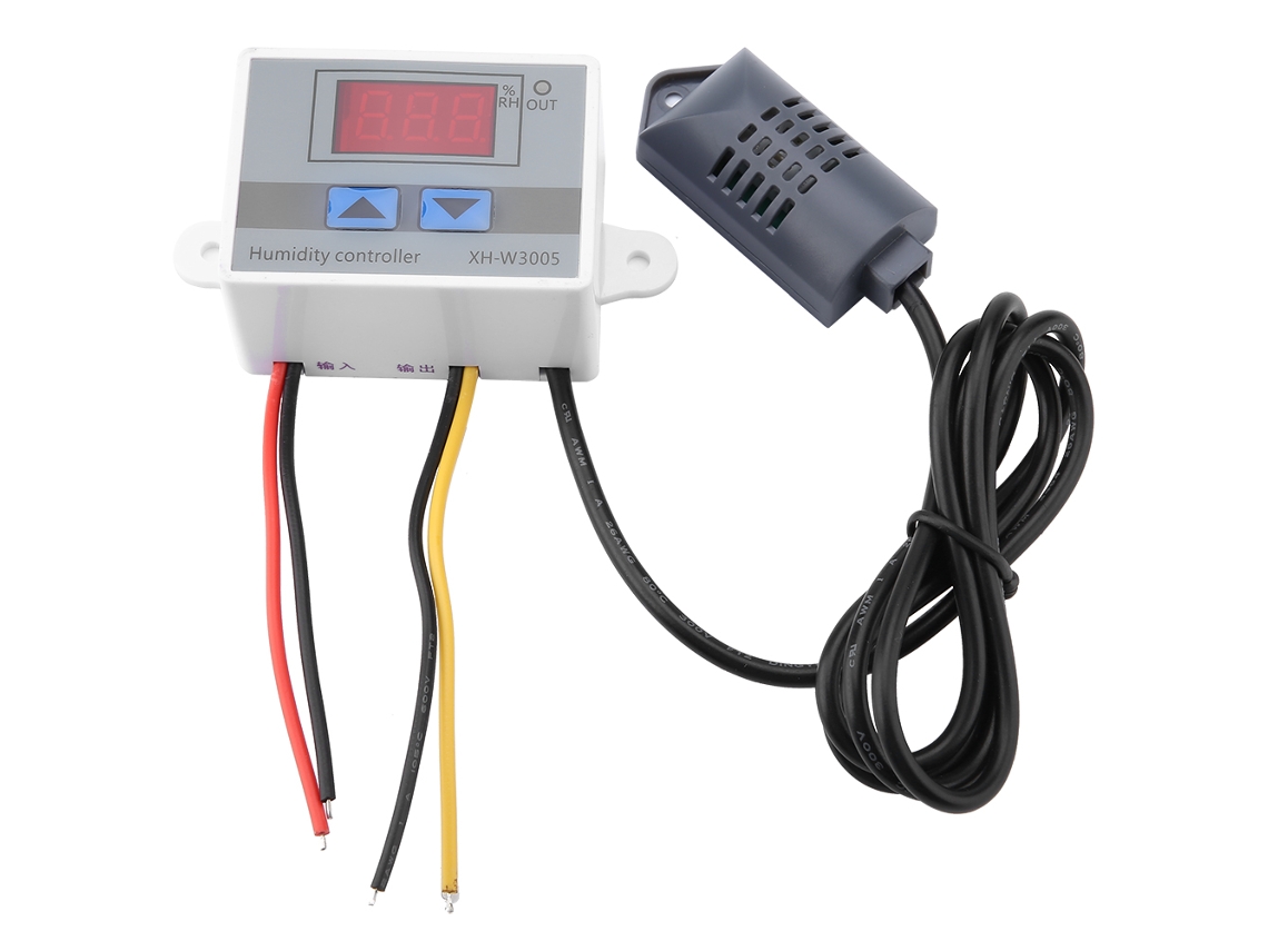 2026-controlador De Humedad Digital Xh-w3005 Sensor De Humedad 0~99%rh 24v