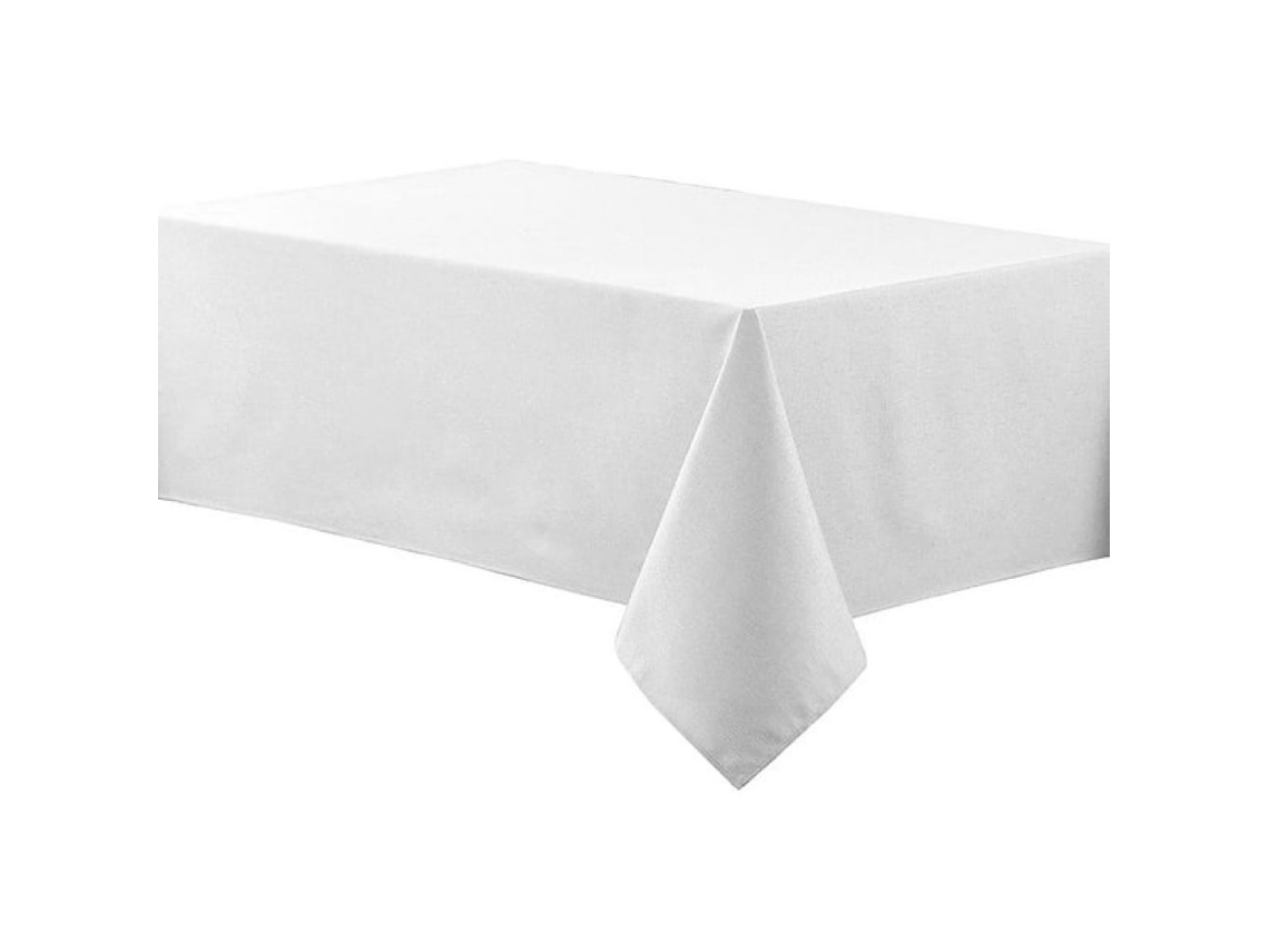 Mantel de comedor con aspecto de lino, de poliéster lavable a máquina, rectangular, impermeable y duradero.