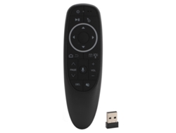 Control Remoto Air Mouse 2.4g Bt Con Aprendizaje Ir, Giroscopio De 6 Ejes Y Control Por Voz Para Android Tv.
