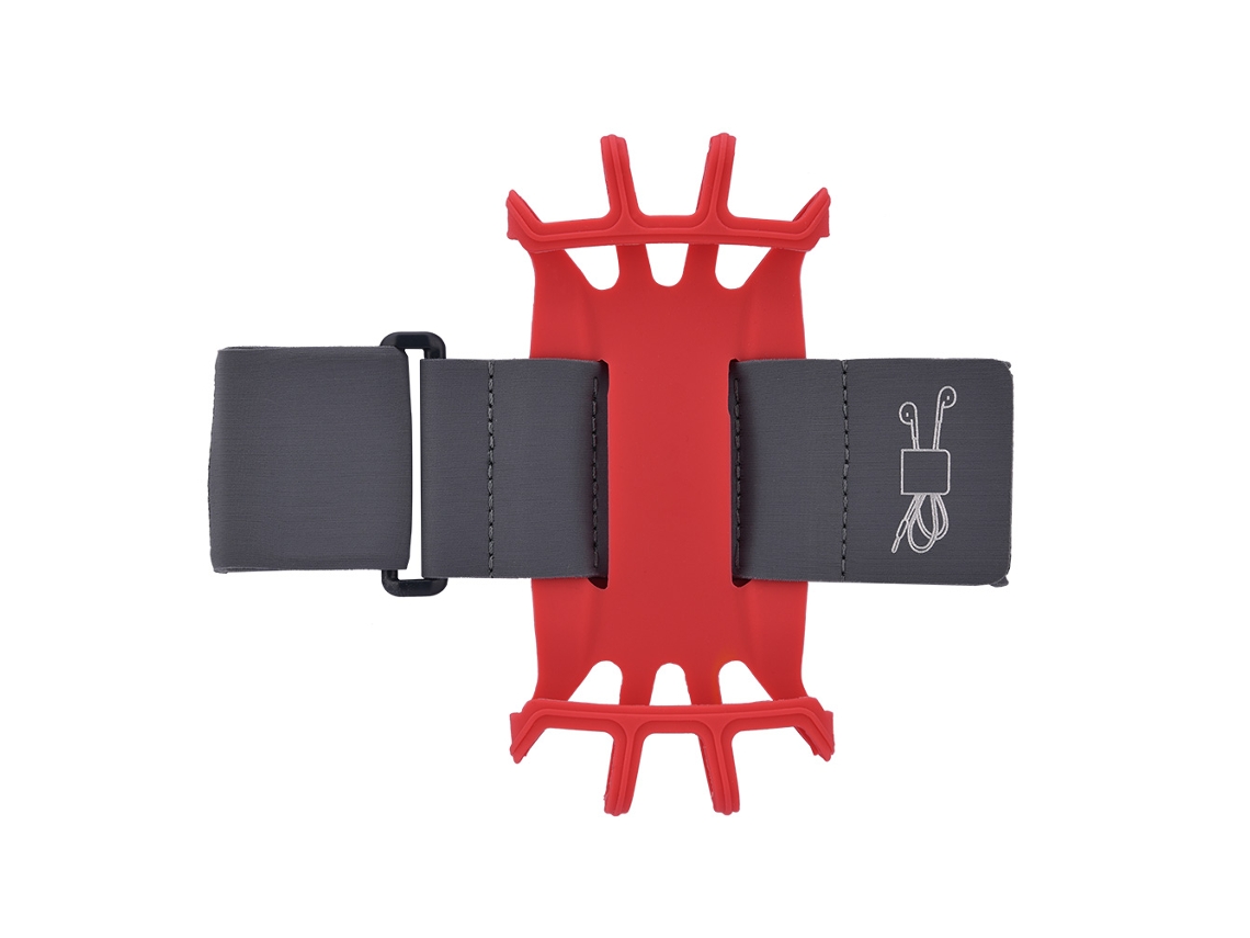 Brazalete Para Teléfono Para Correr, Trotar, Gimnasio, Deportes Al Aire Libre, Ejercicio Rojo