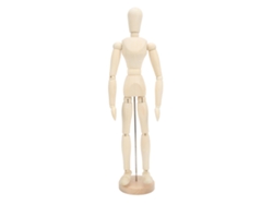 Mini Maniquí De Madera Flexible De 16 Pulgadas Para Dibujo Decorativo Y Juguete Con Articulaciones.
