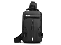 Mochila Deportiva Informal De Gran Capacidad Para Hombre, Ideal Para Deportes Y Viajes - Negra