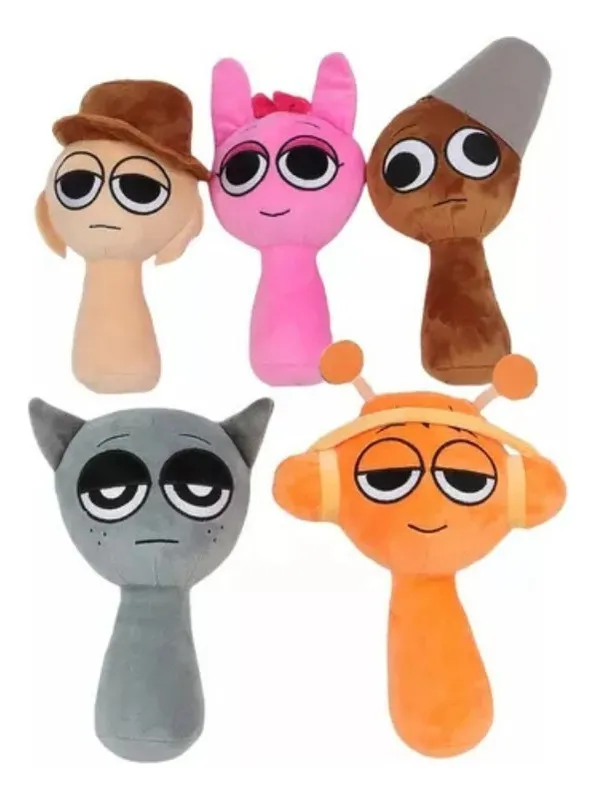 Muñeca de peluche Xyl Incredibox Sprunki Rhythm Box Coffeevayotoy