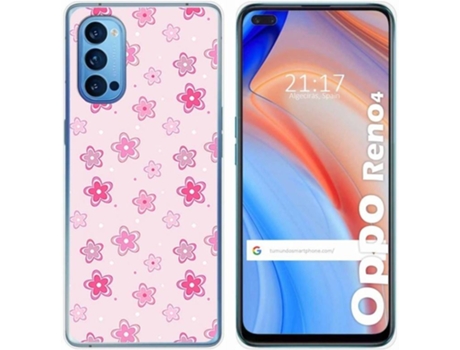 Carcasa Oppo Reno 4 5G TUMUNDOSMARTPHONE Flores Multicolor