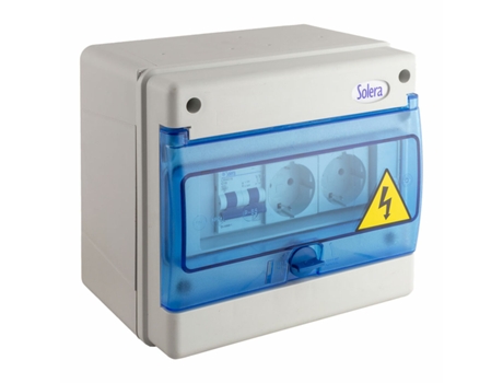 Cuadro eléctrico SOLERA 1308a-c9 industrial 21,5 x 16 x 20 cm IP54 16 A