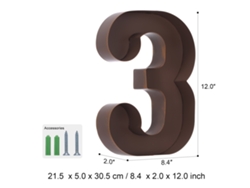 Soporte Numerado De Hierro Para Corchos (del 0 Al 9) Y Mural Decorativo De Pared Para Coleccionistas.