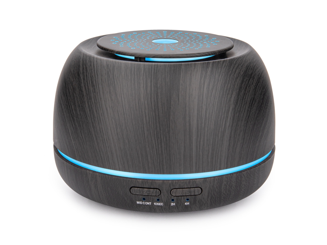 Difusor de aromas TRUMSEN-GM 300Ml Humidificador recargable USB Negro