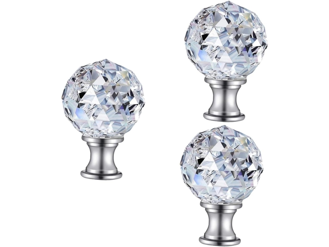 Remate De Lámpara Transparente De 3 Piezas Para Lámparas Modernas Y Decorativas - Luz Diurna