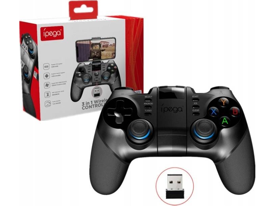 Mando para PC IPEGA PG-9156 Negro (Inalámbrico)