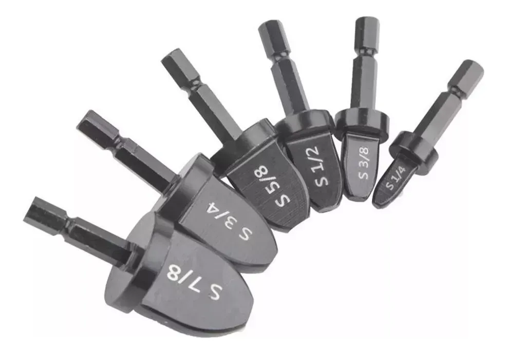 Nuevas brocas expansoras para tubos de aluminio y cobre (6 piezas) vayotoy