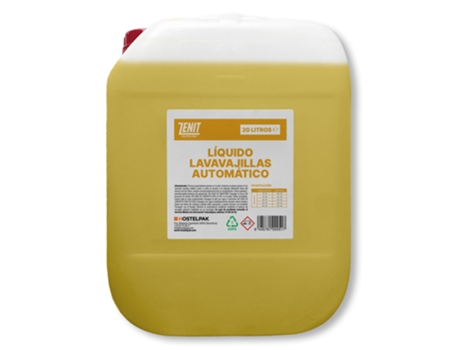 HOSTELPAK 20L Líquido lavavajillas automático líquido máquina lavavajillas Productos de limpieza Menaje Limpieza vajilla automática Limpieza profes...
