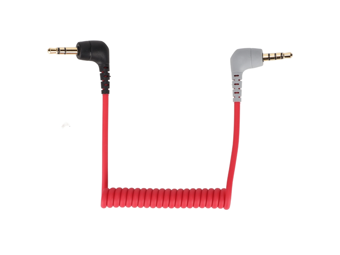 Cable De Micrófono Trrs De 3,5 Mm A 3,5 Mm, Adaptador De Micrófono En Ángulo Recto Macho A Macho Para Smartphones Y