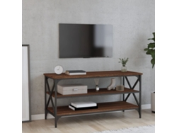 Estantería/Mueble de TV 100X40X50 Cm Derivados de Madera Roble Marrón