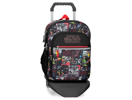 Mochila Escolar DISNEY (30 x 40 x 13 - Poliéster - Negro)