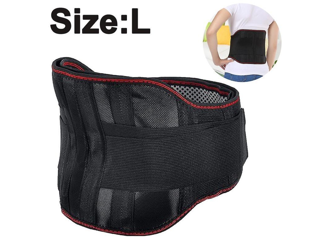 Cinturón De Soporte Lumbar Con Calefacción Automática Para Aliviar El Dolor De Espalda Y Levantar Objetos.