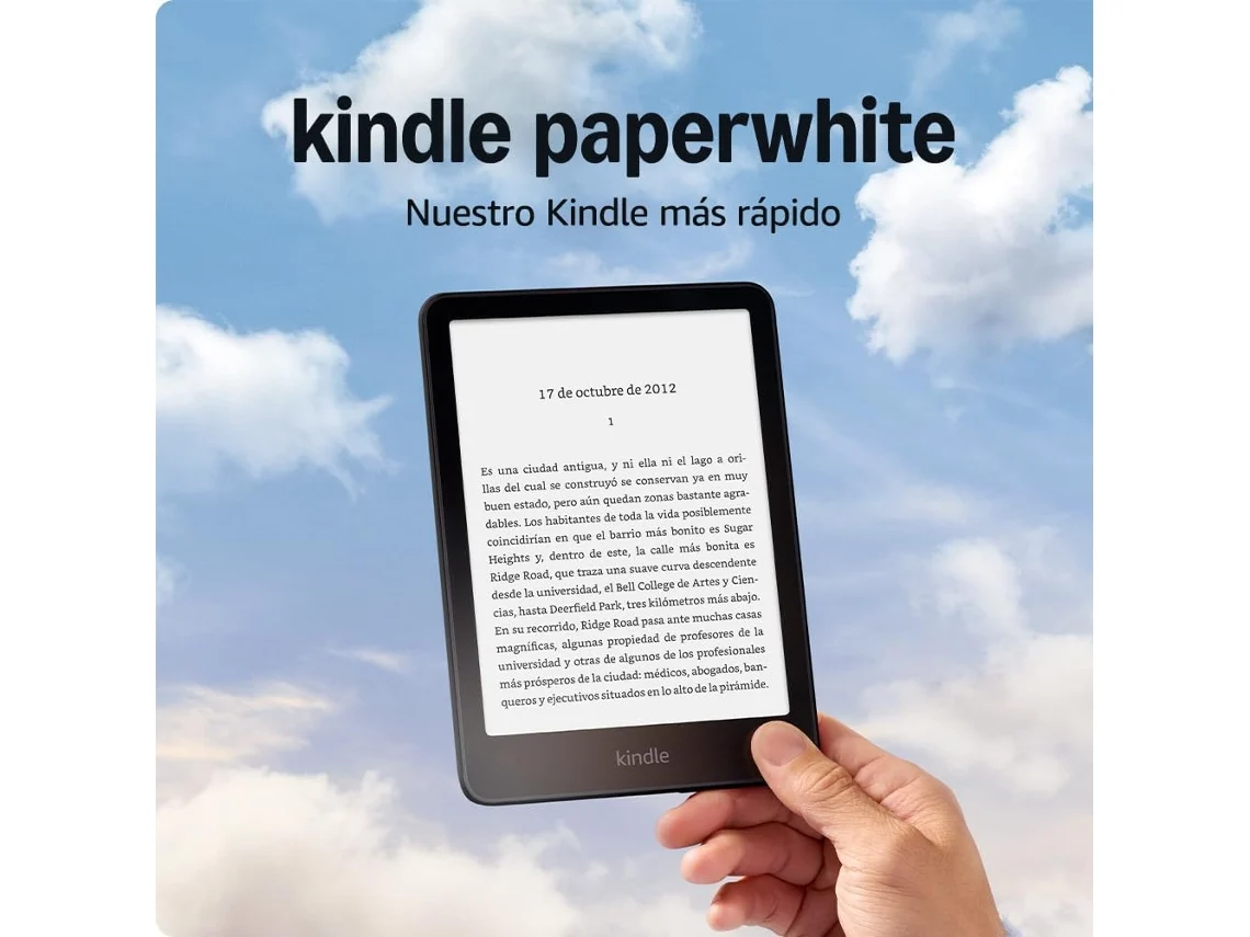 Amazon Kindle Paperwhite, 7, 16 Gb, 300 Ppi, Sin publicidad negro