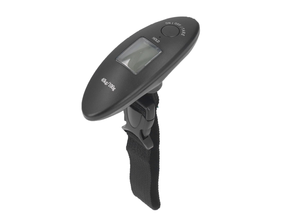 Balanza Digital Lcd Recargable Para Equipaje Con Retroiluminación, 40 Kg/88 Lb, Para Viajes.
