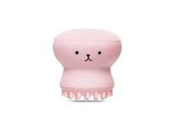 Cepillo de silicona con forma de medusa, esponja y cepillo limpiador de poros profundos todo en uno, suave, Rosewell (2023)