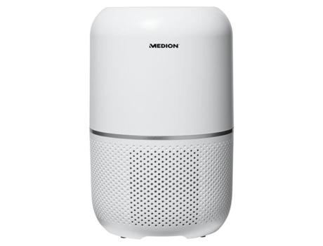 Medion Md 19778 Purificador De Aire 34 M² 52 Db 35 W Plata Blanco