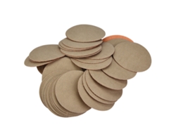 50 Discos Abrasivos De Lijado De 50 Mm Con Cierre De Velcro Para Pulido En Seco/húmedo (10000)