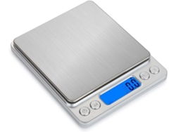 Báscula de cocina digital de precisión, construcción de acero inoxidable que garantiza durabilidad y precisión para cocinar, hornear, joyería y más, Equi