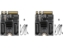 2 Tarjetas De Expansión M.2 A Sata3.0, Un Adaptador De Disco Duro Wifi M.2 Sin