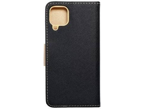 Carcasa Samsung Galaxy A22 LMOBILE Libro Horizontal Negro, Dorado