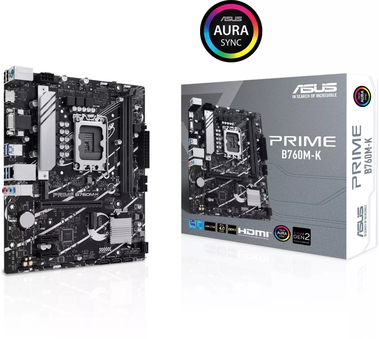 Placa Base ASUS Prime B760M-K Ddr5 Lga1700