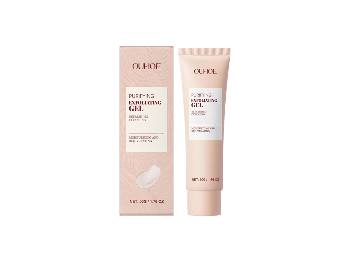 Gel exfoliante purificante para una piel limpia y suave.