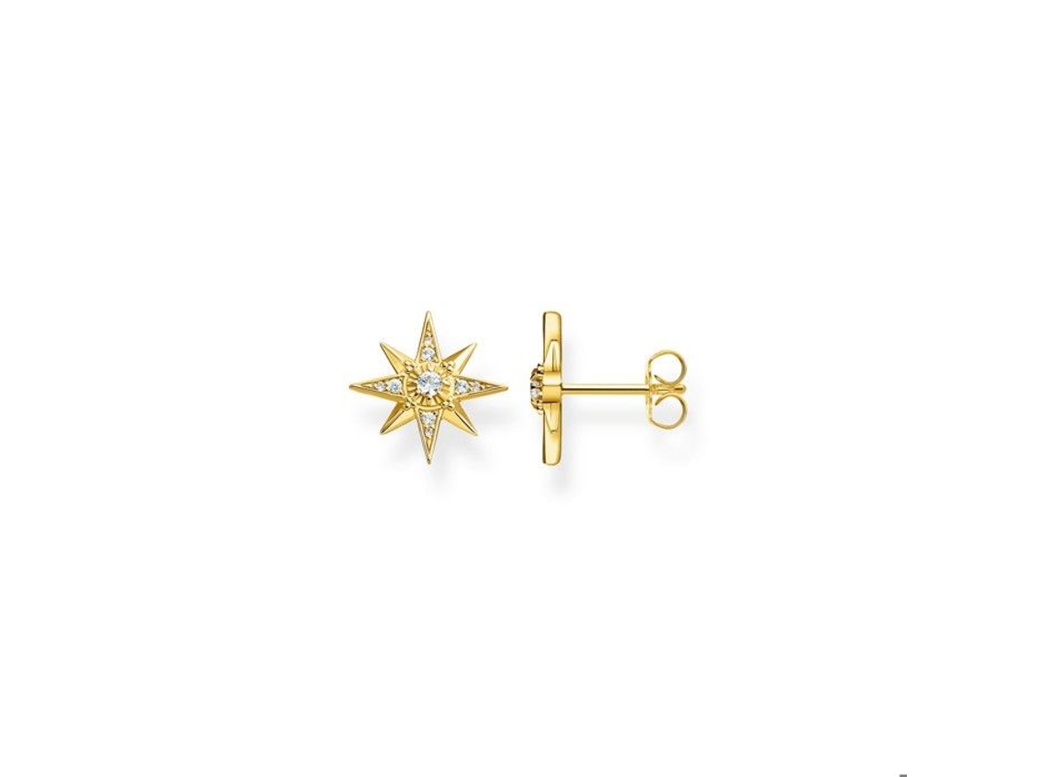 H2081 414 14 Pendientes de mujer Plata bañada en oro Glam Soul Thomas Sabo