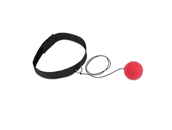Pelota De Reflejos Para Boxeo Con Diadema De Entrenamiento, Golpe De Lucha, Alivio Del Estrés, Color Rojo.