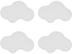 Juego De Puertas De Cerámica Blanca Con Forma De Nube Y 4 Manijas