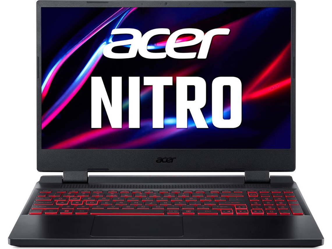 Portátil Gaming ACER Nitro 5 AN515-58-521S (Intel Core i5-12500H - NVIDIA GeForce RTX 3050 - RAM: 16 GB - 512 GB SSD - 15.6'')