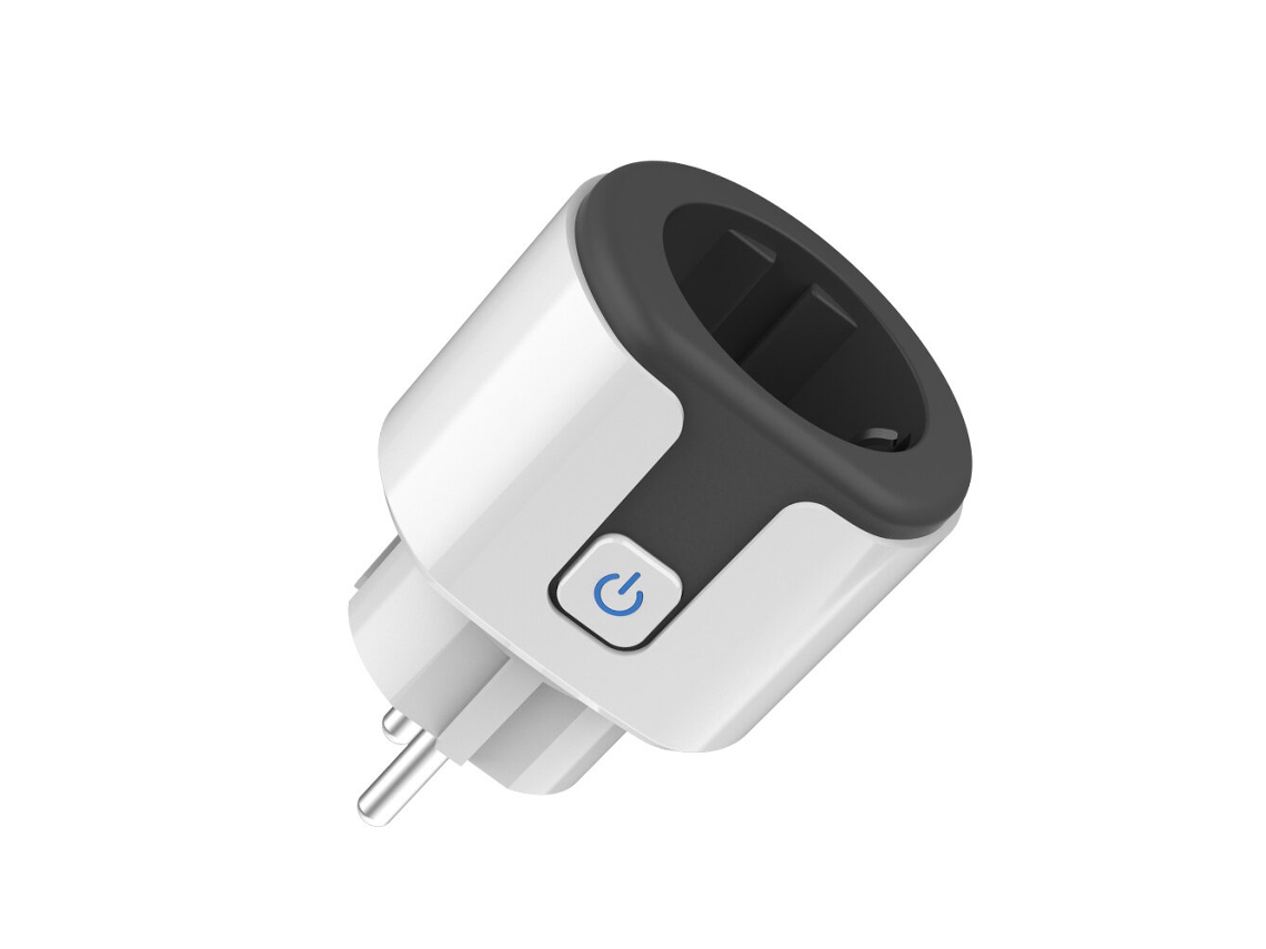 Enchufe inteligente Whdz03 Tuya de 20 A con wifi y función de cuenta regresiva para monitorización de energía, compatible con Alexa y Google Home (Mdug)