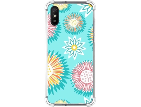 Carcasa Xiaomi Redmi 9A TUMUNDOSMARTPHONE Dibujos Antigolpes Flores 05 Multicolor