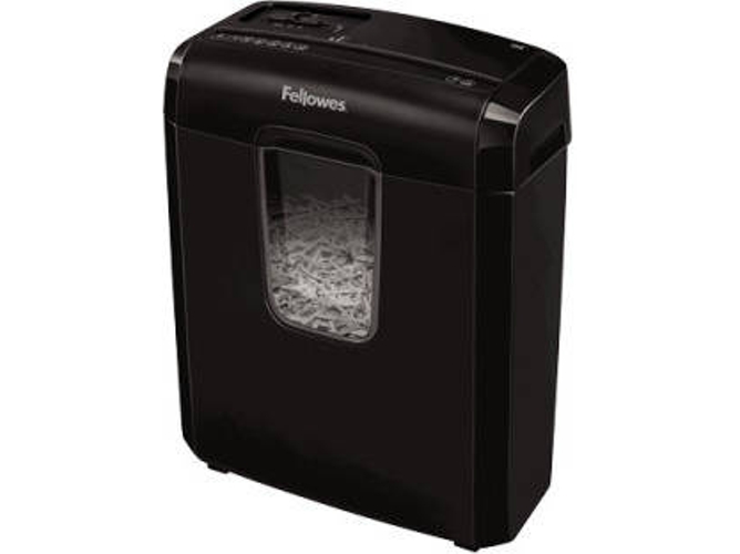 Destructora Fellowes 6c corte en 435mm cabezal extraible papel trituradora 6 hojas negro 11