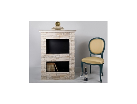 Chimenea independiente de bioetanol de pie ANTIK STONE PORTAL OUTINFIRE