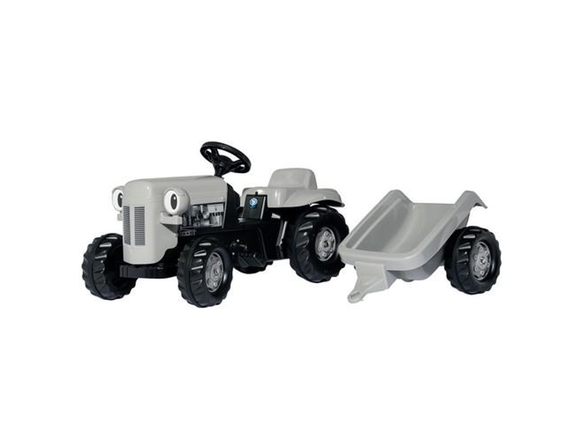 Conjunto de Tractor Little Grey Fergie ROLLYTOYS Kid con Remolque