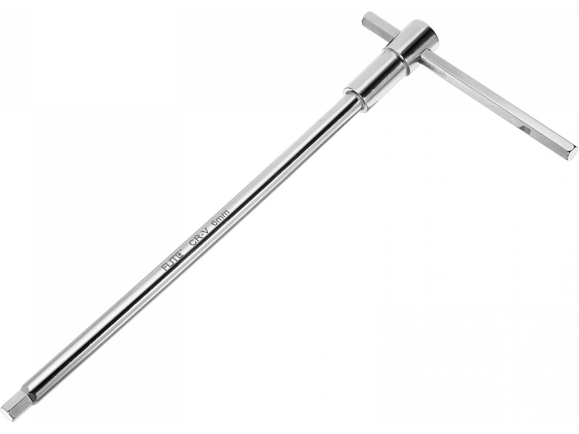 Llave Hexagonal Deslizante Con Mango En T De 6 Mm Para Giro Rápido, Acero Cr-v