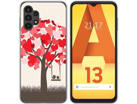 Carcasa para Samsung Galaxy A13 4G TUMUNDOSMARTPHONE Dibujos Pajaritos Multicolor