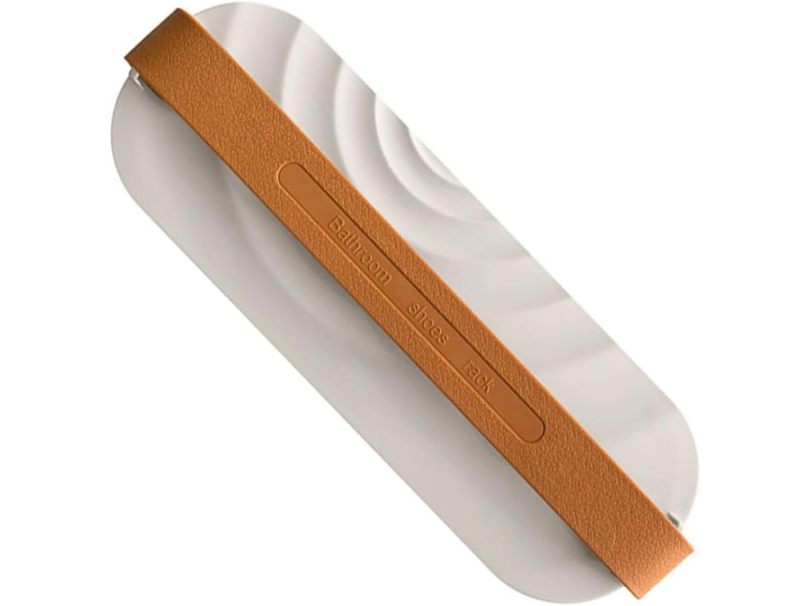 Estante Pared Ajustable Zapatos Zapatillas Fabricado Abs Pvc Blanco Fácil Montar Ideal Ahorra Espacio Baño