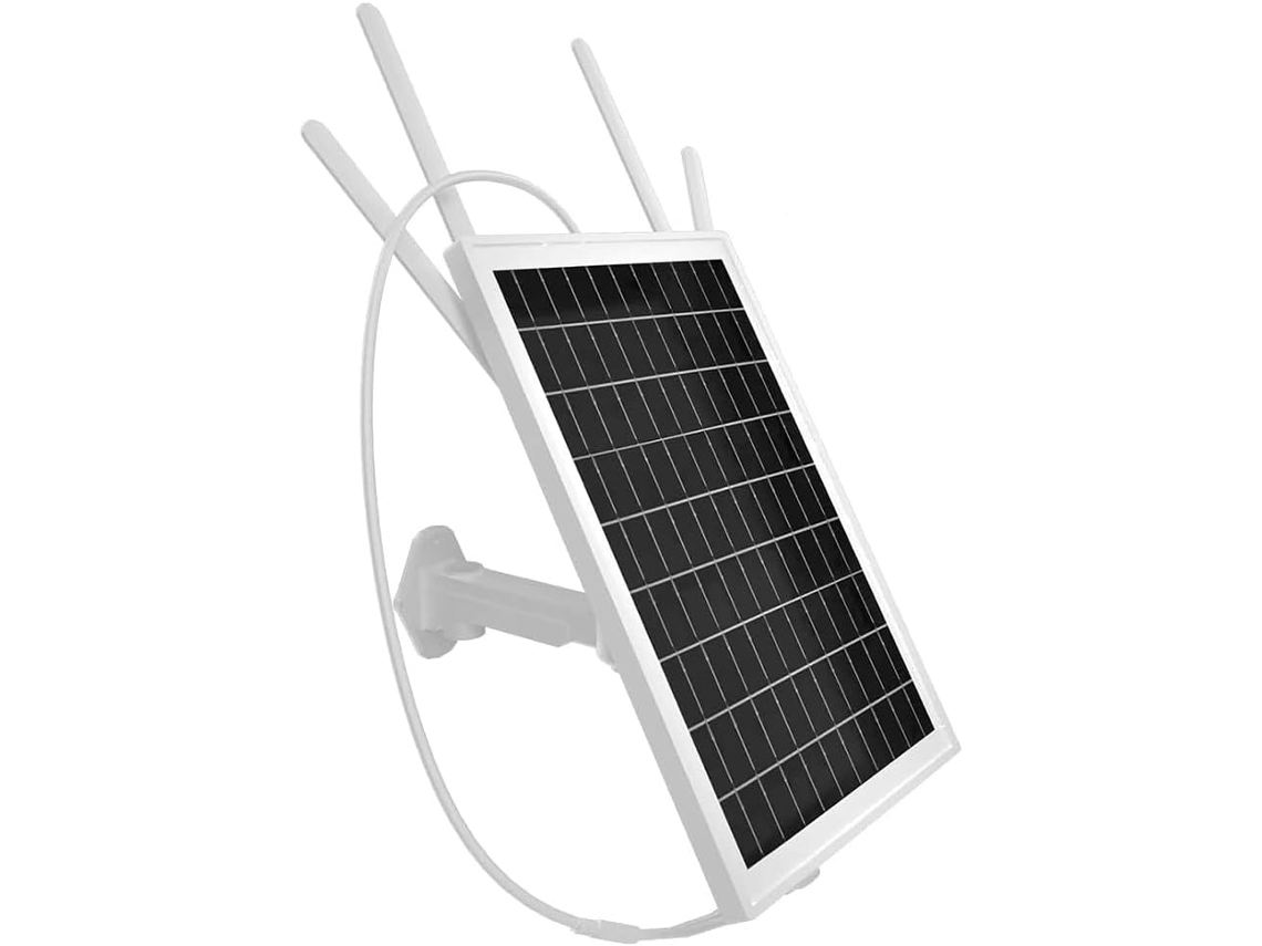 Router Wifi 4g Lte, Resistente Al Agua Ip66, Alimentado Por Energía Solar, Con Cámara.