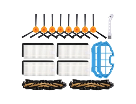 Kit de acessórios de reposição para aspirador de pó robô ecovacs deebot