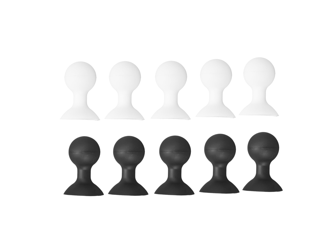 10 Soportes Universales De Goma Para Puertas De Lavadoras De Carga Frontal