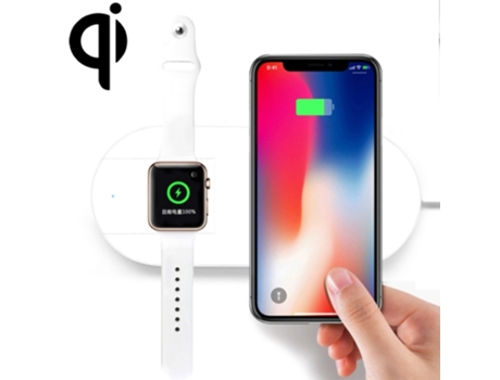 Cargador Inalámbrico Rápido Estándar Qi Multicolor