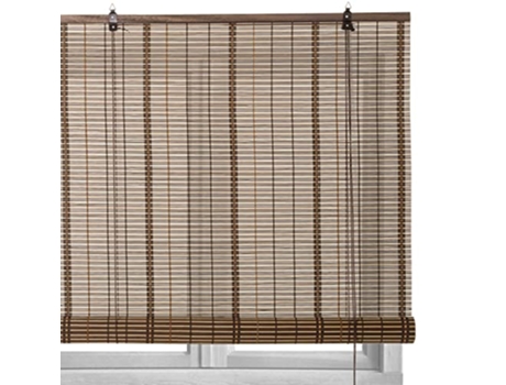 Estores Enrollables de Bambú Diseño Nórdico 140 x 180 cm Marron TIENDA EURASIA