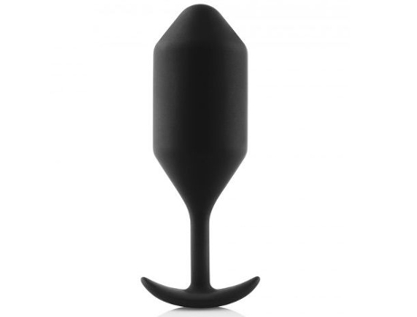 Estimulador Plug Anal B-Vibe Snug 4 Negro