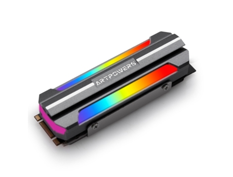 Disco SSD WEIMAI Disipador Térmico 5V 3 Pinos NVME Ngff M2 2280 ARGB